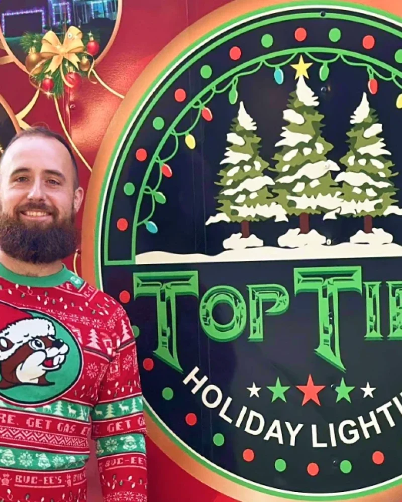 Locally Owned Amar - Owner of Top Tier Lights - Holiday Light Installers